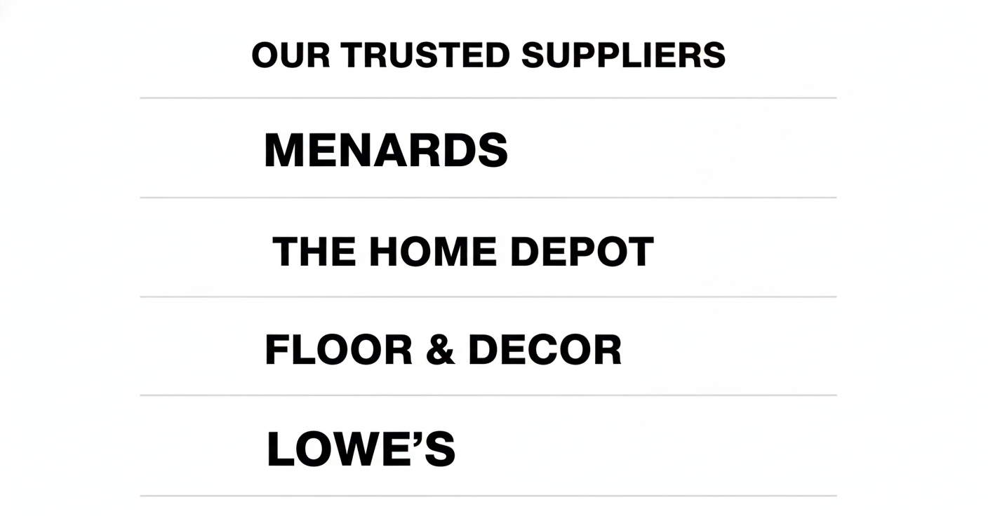 Our supplier partners